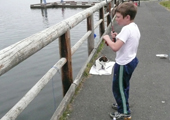 Boy Fishing